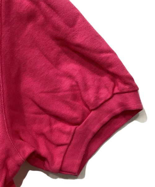 Yves Saint Laurent（イヴサンローラン）Yves Saint Laurent (イヴサンローラン) 半袖ポロシャツ ショッキングピンク サイズ:Mの古着・服飾アイテム