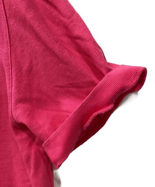 Yves Saint Laurent（イヴサンローラン）Yves Saint Laurent (イヴサンローラン) 半袖ポロシャツ ショッキングピンク サイズ:Mの古着・服飾アイテム