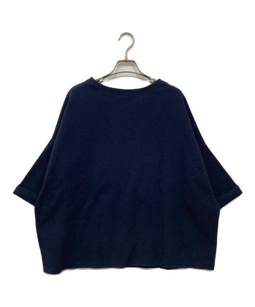 journal standard luxe（ジャーナルスタンダード ラックス）JOURNAL STANDARD LUXE (ジャーナルスタンダード ラックス) カノコ プルオーバー ネイビー サイズ:Freeの古着・服飾アイテム