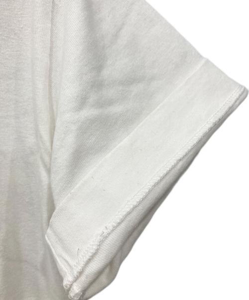 PLAY COMME des GARCONS（プレイコムデギャルソン）PLAY COMME des GARCONS (プレイコムデギャルソン) ハートロゴTシャツ ホワイト サイズ:Lの古着・服飾アイテム