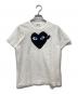 PLAY COMME des GARCONS（プレイコムデギャルソン）の古着「ハートロゴTシャツ」｜ホワイト