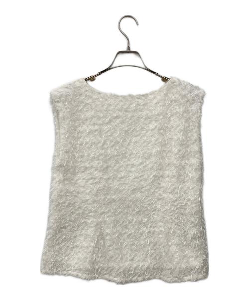 CELFORD（セルフォード）CELFORD (セルフォード) フラッフィープルオーバー ホワイト サイズ:Freeの古着・服飾アイテム