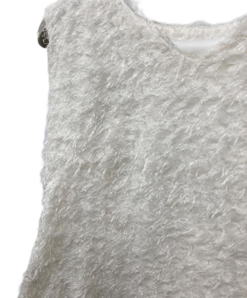 CELFORD（セルフォード）CELFORD (セルフォード) フラッフィープルオーバー ホワイト サイズ:Freeの古着・服飾アイテム