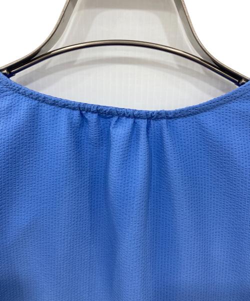 CELFORD（セルフォード）CELFORD (セルフォード) ピンタックチュニックブラウス ブルー サイズ:Freeの古着・服飾アイテム