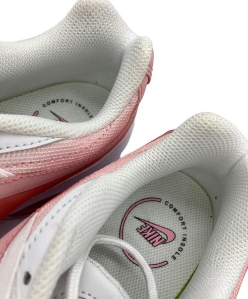 NIKE（ナイキ）NIKE (ナイキ) ローカットスニーカー ホワイト×ピンク サイズ:24.5㎝の古着・服飾アイテム
