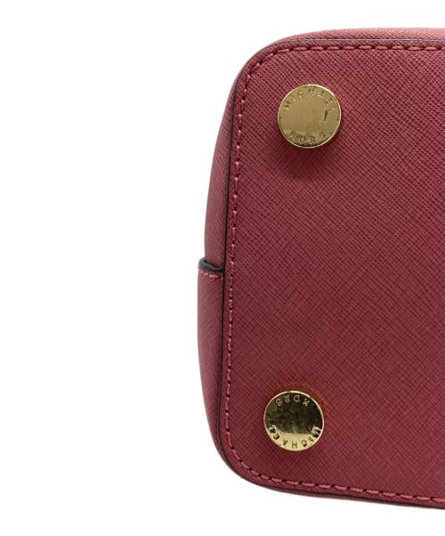 MICHAEL KORS（マイケルコース）MICHAEL KORS (マイケルコース) 2WAYショルダーバッグ ピンクの古着・服飾アイテム