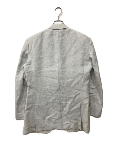 POLO RALPH LAUREN（ポロ・ラルフローレン）POLO RALPH LAUREN (ポロ・ラルフローレン) リネン 3B テーラードジャケット ブルー サイズ:A7の古着・服飾アイテム