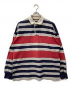L.L.Beanエルエルビーン）の古着「ラガーシャツ」｜レッド×グレー