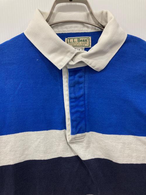 L.L.Bean（エルエルビーン）L.L.Bean (エルエルビーン) ラガーシャツ ブルー サイズ:Mの古着・服飾アイテム