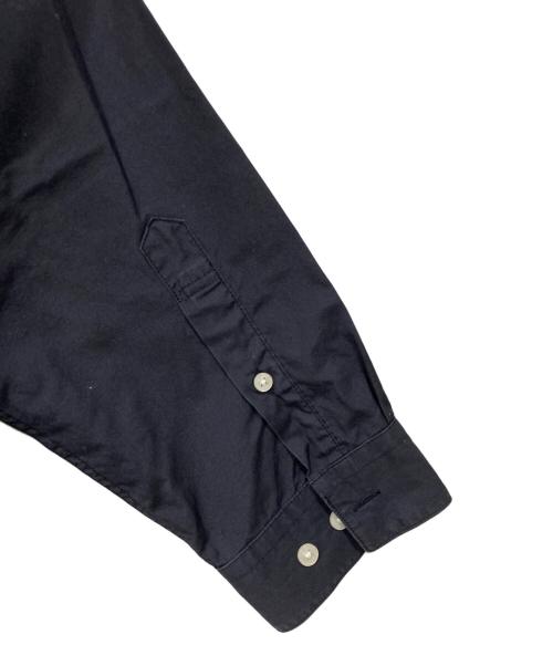 BLACK LABEL CRESTBRIDGE（ブラックレーベル クレストブリッジ）BLACK LABEL CRESTBRIDGE (ブラックレーベル クレストブリッジ) レギュラーカラーシャツ ブラック サイズ:XLの古着・服飾アイテム