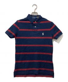 POLO RALPH LAUREN（ポロ・ラルフローレン）の古着「ポロシャツ」｜ネイビー×レッド