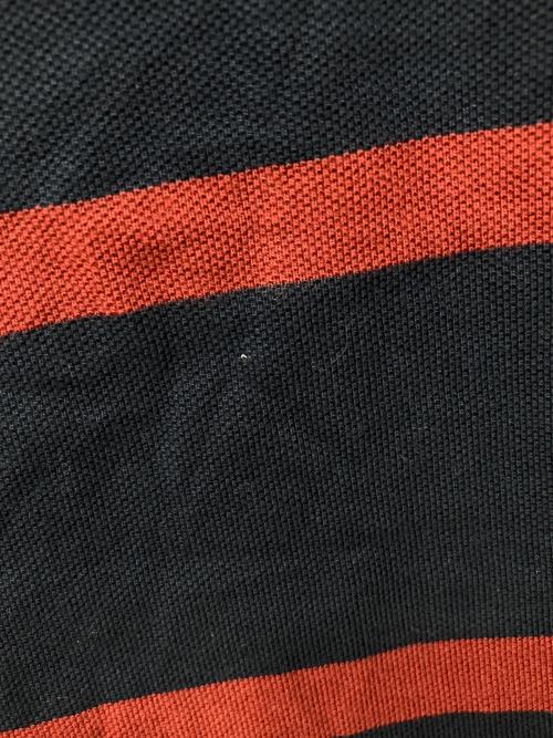 POLO RALPH LAUREN（ポロ・ラルフローレン）POLO RALPH LAUREN (ポロ・ラルフローレン) ポロシャツ ネイビー×レッド サイズ:XSの古着・服飾アイテム
