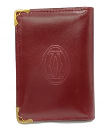Cartier（カルティエ）の古着「カードケース」｜レッド