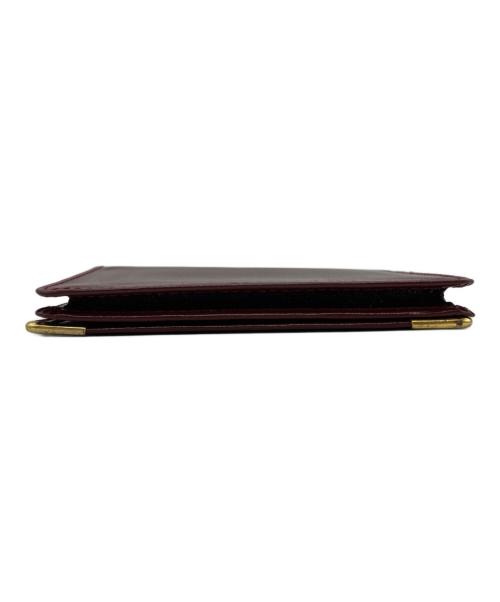 Cartier（カルティエ）Cartier (カルティエ) カードケース レッドの古着・服飾アイテム