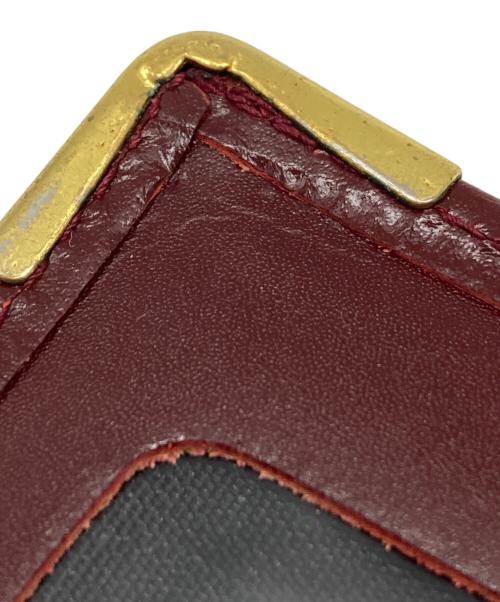 Cartier（カルティエ）Cartier (カルティエ) カードケース レッドの古着・服飾アイテム
