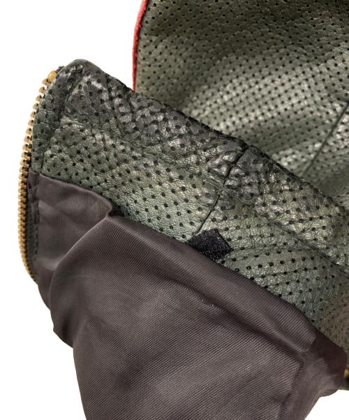 Schott（ショット）Schott (ショット) レザー切替デニムジャケット インディゴ サイズ:Mの古着・服飾アイテム