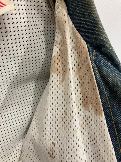 Schott（ショット）Schott (ショット) レザー切替デニムジャケット インディゴ サイズ:Mの古着・服飾アイテム