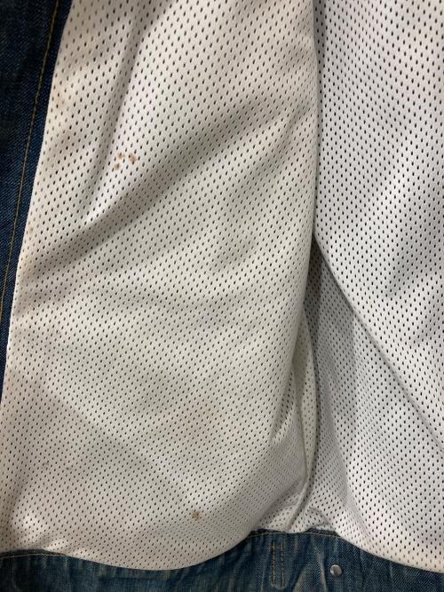 Schott（ショット）Schott (ショット) レザー切替デニムジャケット インディゴ サイズ:Mの古着・服飾アイテム