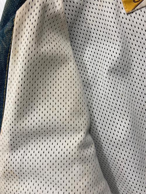 Schott（ショット）Schott (ショット) レザー切替デニムジャケット インディゴ サイズ:Mの古着・服飾アイテム