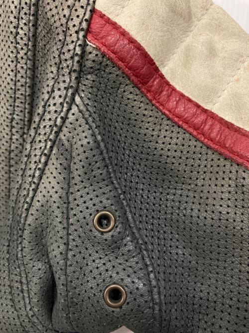 Schott（ショット）Schott (ショット) レザー切替デニムジャケット インディゴ サイズ:Mの古着・服飾アイテム