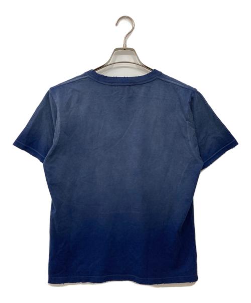 BADWAY（バッドウェイ）BADWAY (バッドウェイ) フラワースタッズグランジTシャツ ネイビー サイズ:Mの古着・服飾アイテム