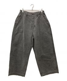 refomed（リフォメッド）の古着「フレッシュマンダックワイドパンツ」｜グレー