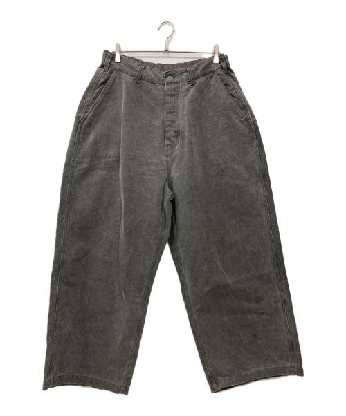 refomed（リフォメッド）refomed (リフォメッド) フレッシュマンダックワイドパンツ グレー サイズ:3の古着・服飾アイテム