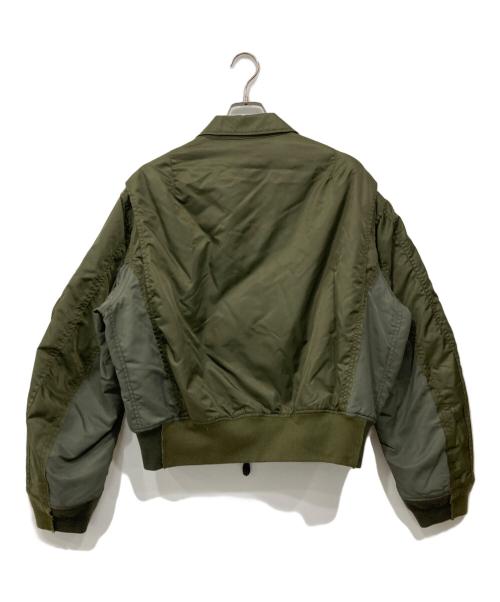 YOKE（ヨーク）YOKE (ヨーク) コネクテッドミリタリーブルゾン カーキ サイズ:2の古着・服飾アイテム