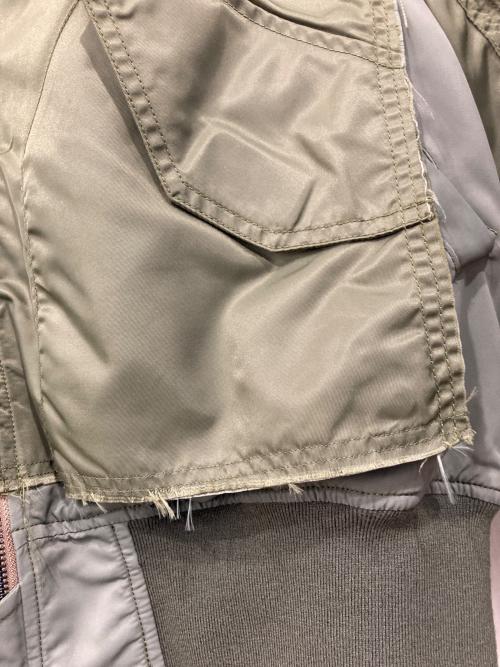 YOKE（ヨーク）YOKE (ヨーク) コネクテッドミリタリーブルゾン カーキ サイズ:2の古着・服飾アイテム