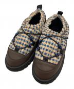 suicoke×STORY mfgスイコック×ストーリーエムエフジー）の古着「PEPPER / シューズ」｜ベージュ×ブルー