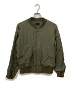 Hysteric Glamourヒステリックグラマー）の古着「MA-1ジャケット」｜カーキ