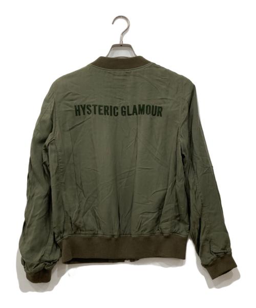 Hysteric Glamour（ヒステリックグラマー）Hysteric Glamour (ヒステリックグラマー) MA-1ジャケット カーキ サイズ:Freeの古着・服飾アイテム
