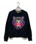 KENZO（ケンゾー）の古着「タイガー刺繍スウェット」｜ブラック