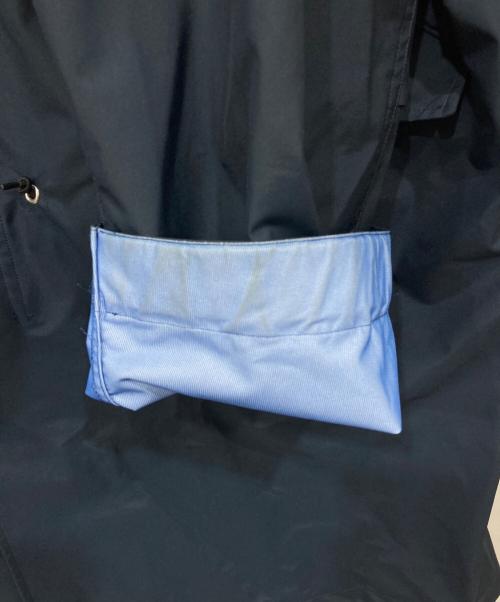 Powderhorn Mountaineering（パウダーホーン マウンテニアリング）Powderhorn Mountaineering (パウダーホーン マウンテニアリング) ナイロンスタンドカラーコート ネイビー サイズ:Lの古着・服飾アイテム