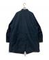 Powderhorn Mountaineering (パウダーホーン マウンテニアリング) ナイロンスタンドカラーコート ネイビー サイズ:L：15000円