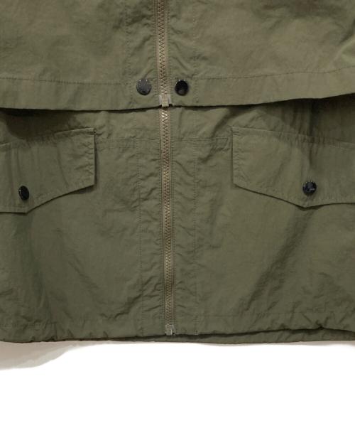 CLUB STUBBORN（クラブスタボーン）CLUB STUBBORN (クラブスタボーン) ナイロンフーデッドジャケット カーキ サイズ:Mの古着・服飾アイテム