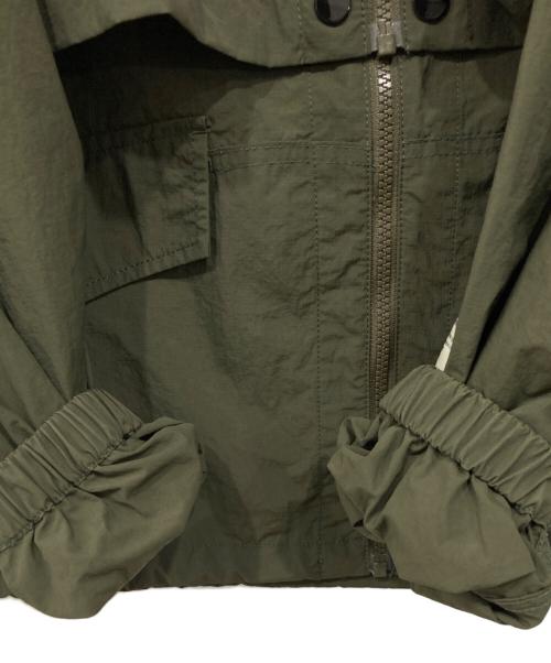 CLUB STUBBORN（クラブスタボーン）CLUB STUBBORN (クラブスタボーン) ナイロンフーデッドジャケット カーキ サイズ:Mの古着・服飾アイテム