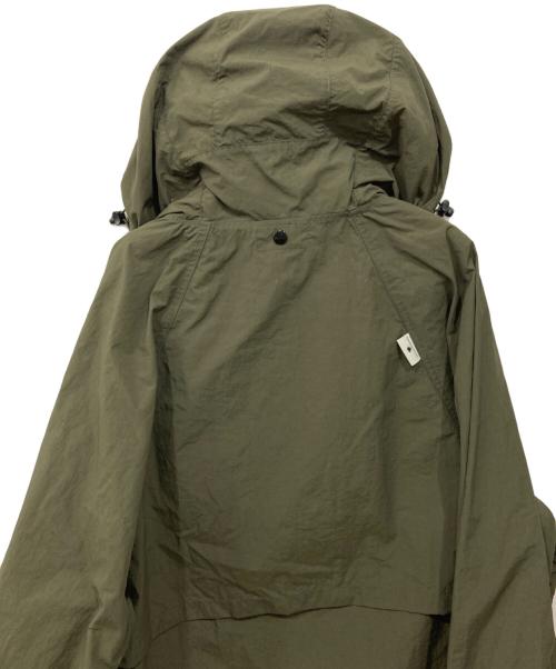 CLUB STUBBORN（クラブスタボーン）CLUB STUBBORN (クラブスタボーン) ナイロンフーデッドジャケット カーキ サイズ:Mの古着・服飾アイテム