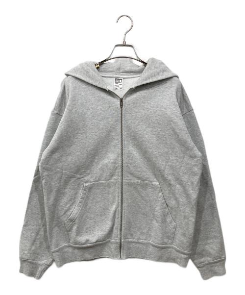 LOS ANGELES APPAREL（ロサンゼルスアパレル）LOS ANGELES APPAREL (ロサンゼルスアパレル) 14oz ヘビー フリース パーカー グレー サイズ:Mの古着・服飾アイテム