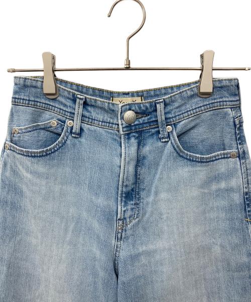 YANUK（ヤヌーク）YANUK (ヤヌーク) バギーストレートデニムパンツ インディゴ（フィジーヴィンテージサックス） サイズ:W22の古着・服飾アイテム