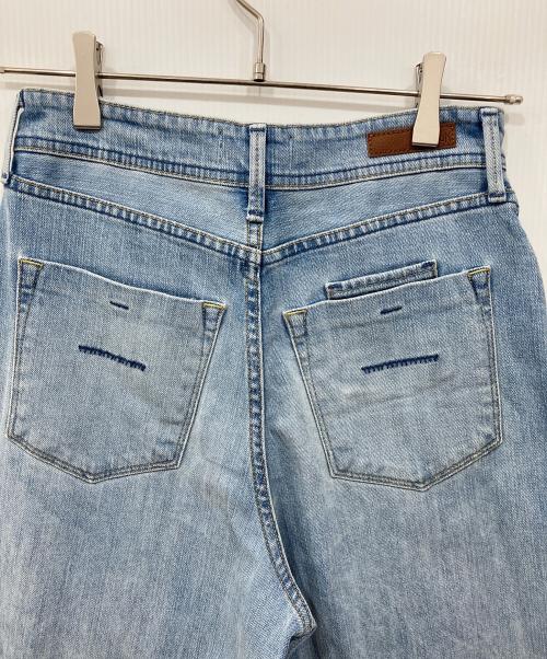YANUK（ヤヌーク）YANUK (ヤヌーク) バギーストレートデニムパンツ インディゴ（フィジーヴィンテージサックス） サイズ:W22の古着・服飾アイテム