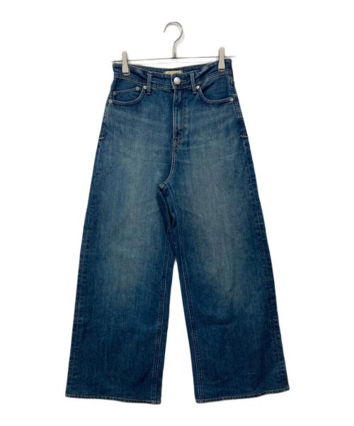 YANUK（ヤヌーク）YANUK (ヤヌーク) バギーストレートデニムパンツ インディゴ サイズ:W22の古着・服飾アイテム