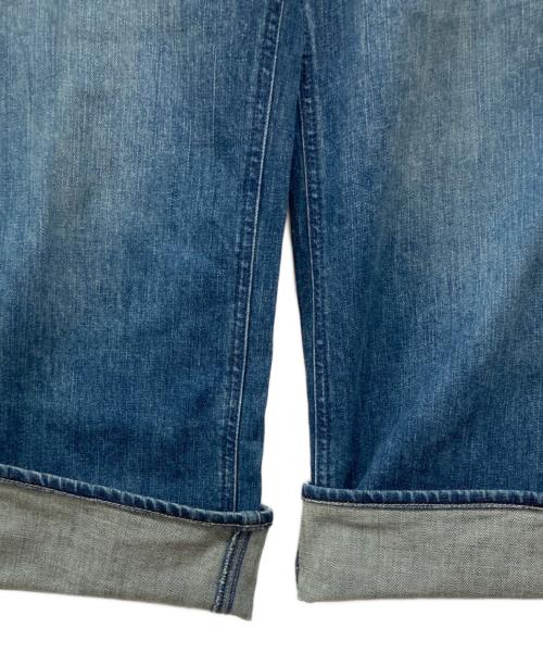 YANUK（ヤヌーク）YANUK (ヤヌーク) バギーストレートデニムパンツ インディゴ サイズ:W22の古着・服飾アイテム