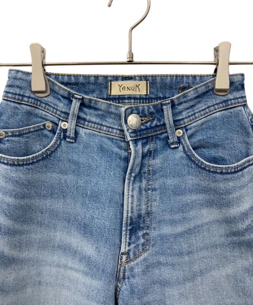 YANUK（ヤヌーク）YANUK (ヤヌーク) KATE ルーズバギーデニムパンツ インディゴ サイズ:W21の古着・服飾アイテム