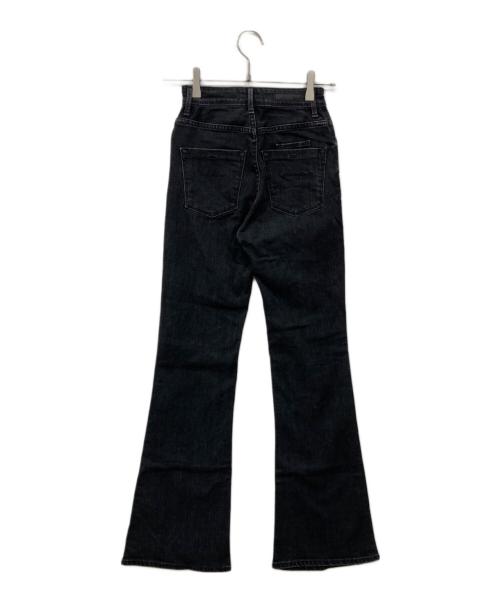 YANUK（ヤヌーク）YANUK (ヤヌーク) ブーツカットデニムパンツ ブラック サイズ:21の古着・服飾アイテム