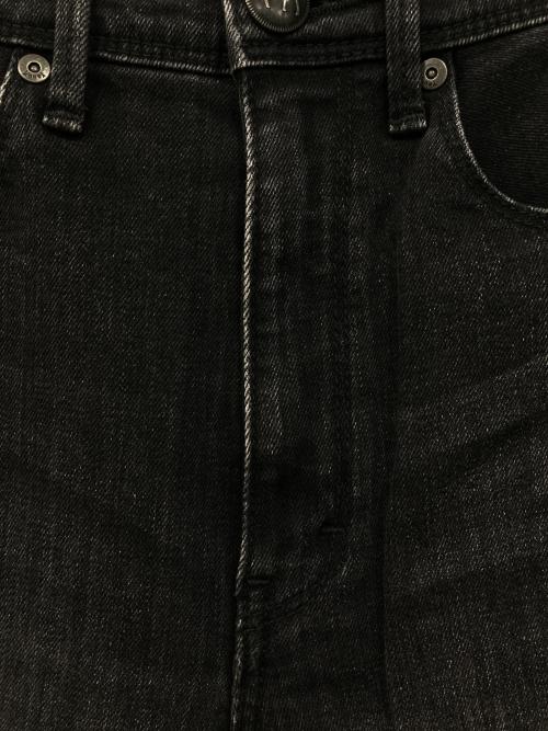 YANUK（ヤヌーク）YANUK (ヤヌーク) ブーツカットデニムパンツ ブラック サイズ:21の古着・服飾アイテム