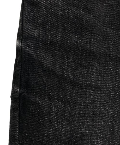 YANUK（ヤヌーク）YANUK (ヤヌーク) ブーツカットデニムパンツ ブラック サイズ:21の古着・服飾アイテム