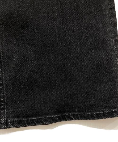 YANUK（ヤヌーク）YANUK (ヤヌーク) ブーツカットデニムパンツ ブラック サイズ:21の古着・服飾アイテム