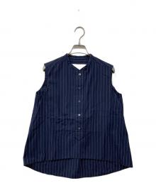ticca（ティッカ）の古着「ノースリーブシャツ」｜ネイビー