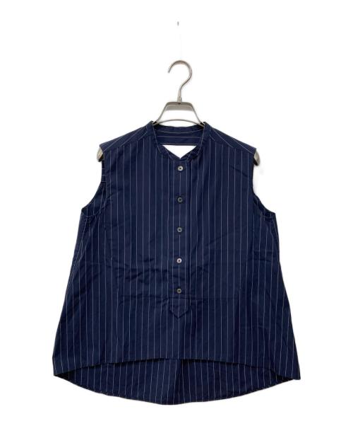 ticca（ティッカ）ticca (ティッカ) ノースリーブシャツ ネイビー サイズ:Freeの古着・服飾アイテム